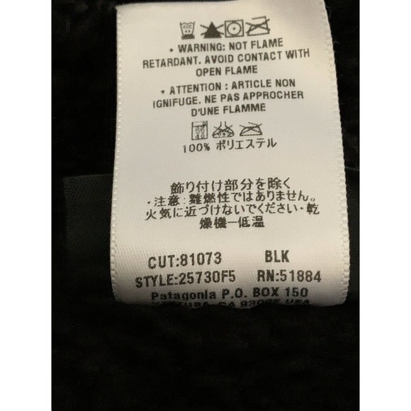 Patagonia Synchilla Curly Q Fleece Jacket Eyelash - Picture 10 of 11